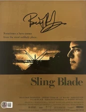 BILLY BOB THORNTON Sling Blade SIGNED 8X10 Photo Beckett Coa