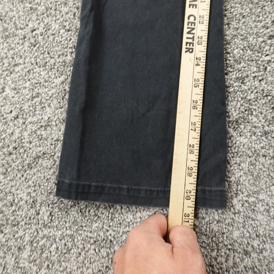 Antiga Calça Hollister Feminina 1 Calça Chino Preta Cintura Baixa Bota Flare Elástica Y2K - Imagem 3 de 4