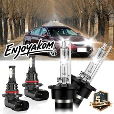 For Acura Tl 2004-2006 Led Headlight Hilow Kit Fog Light Bulbs 6500k Hid 4x For Acura Tl 2004-2006 Led Headlight Hilow Kit Fog Light Bulbs 6500k Hid 4x