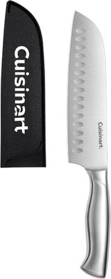 Cuisinart 7'' Stainless Steel Santoku Knife w/ Blade Guard