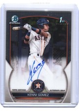 2023 Kenni Gomez Bowman Chrome 1st Bowman Auto RC #CPA-KG (H1084) $6 MAX SHIP