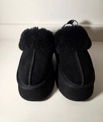 UGG Womens Disquette Black Size 7