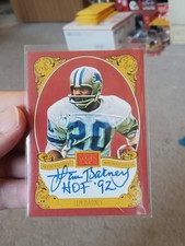 2013 Panini Golden Age - Historic Signatures Lem Barney #LB HOF Autograph 