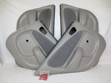 98-02 Corolla Door Panel Set Gray Crank Windows Power Lock 006 04 20 26