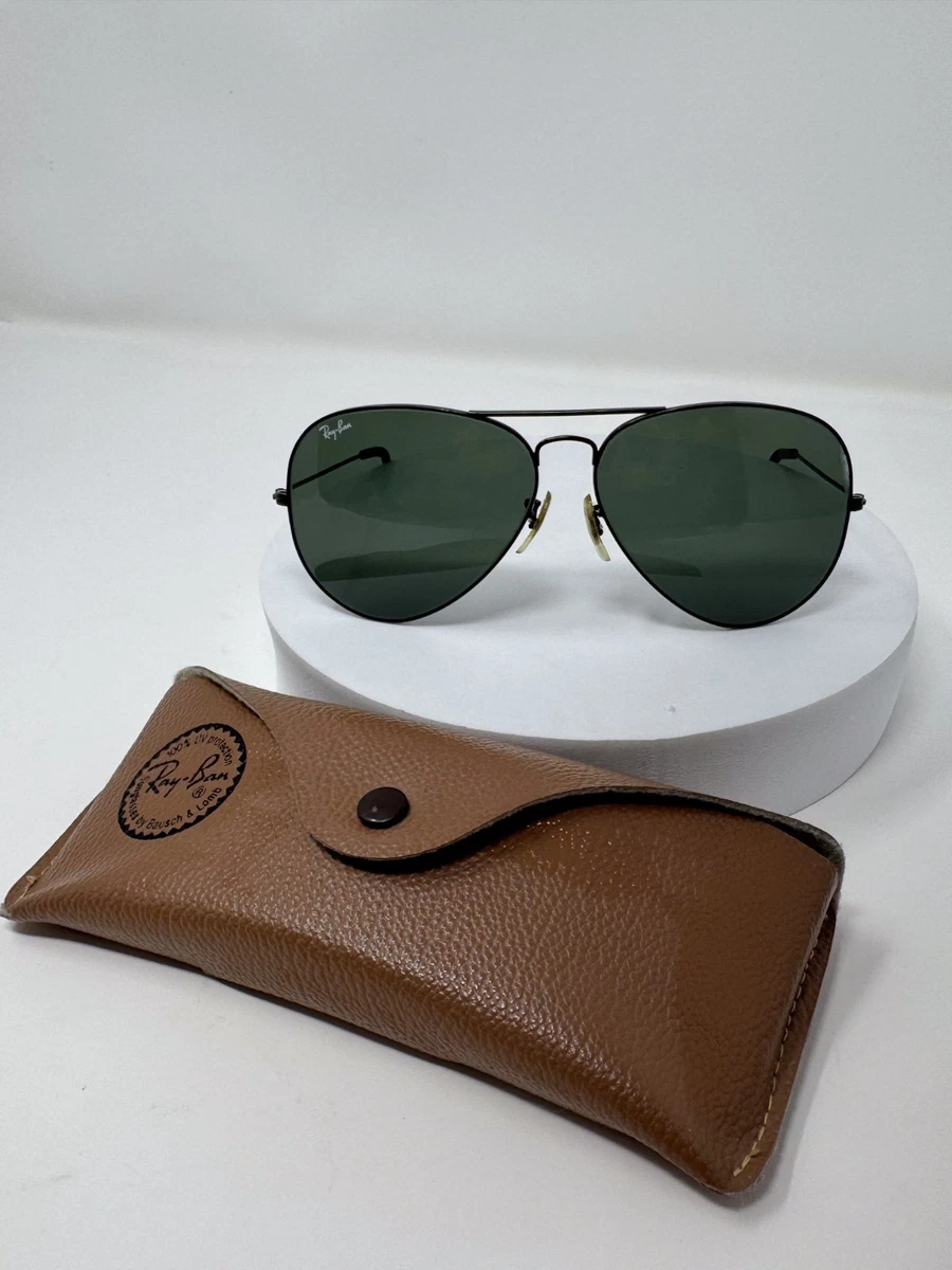 Ray-Ban Pilot Black Vintage Sunglasses for sale | eBay