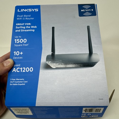 Linksys WiFi 5 Router Dual-Band AC1200 (E5400)