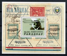 Paraguay 1988 Graf von Zeppelin Airship Airship Block 452 MNH