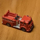 Vintage 1997 Mattel Inc Planet Micro Micro Machines Fire Truck Fire Engine Red