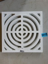 Oatey PROFLO White ABS Full Top Floor Drain Sink Grate 9"x9" PF42858
