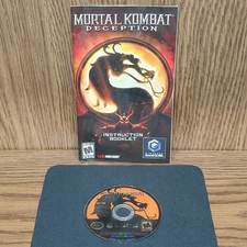 Mortal Kombat: Deception Nintendo GameCube Authentic Rare Retro Gaming Working 