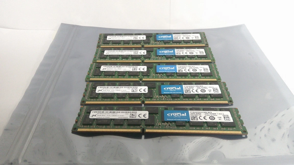 PC3-12800 (DDR3-1600) 16 GB ECC Network Server Memory (RAM) for