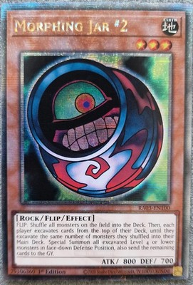 Morphing Jar #2 Yu-Gi-Oh! RA03-EN100 1st Quarter Century Secret Rare