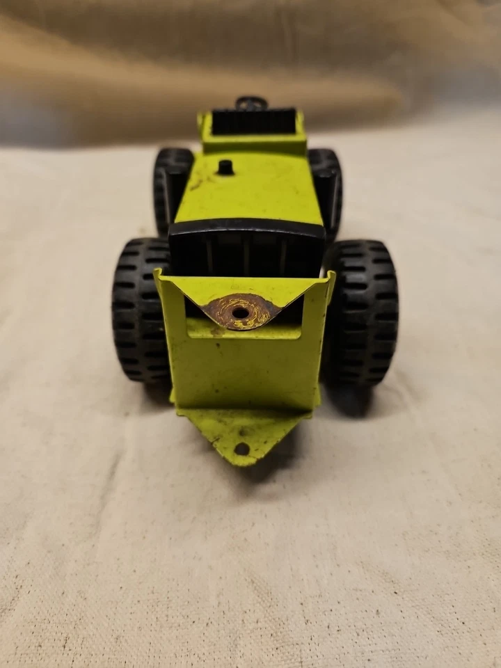 Mini zanjadora Tonka 1970 ¡en raro verde lima! ¡Acero prensado vintage! ¡Original! Foto 2 de 4