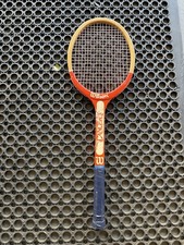 wilson vintage wooden chris evert tennis racket