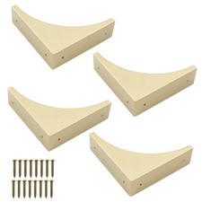 Bronze Box Corner Protectors, 4 Packs, 2.76" x 0.79"