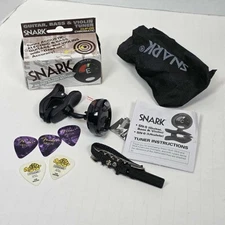 Snark Clip-On Tuner for Guitar Bass & Violin 2011 Model Fender Picks, Dunlop