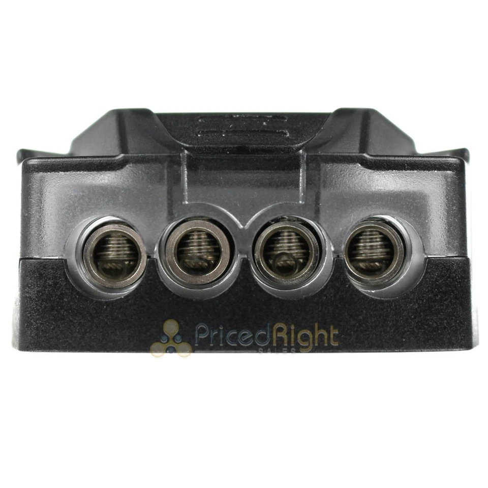 Memphis Audio Distribution Block Two 0 AWG Inputs Four 4 Gauge Outputs DBLOCK - Image 4 of 4