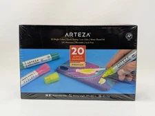 Arteza Acrylic Paint Markers, Set of 20 Colors