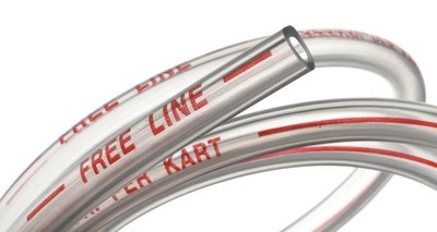 Benzinleitung, Benzinschlauch transparent, 5x9mm, Freeline, (Meterware)