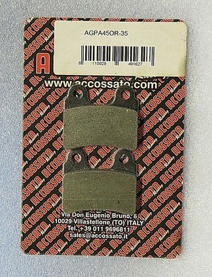 NEW Original ACCOSSATO Racing Bremsbeläge HONDA BETA SCOPRA // AGPA45OR-35