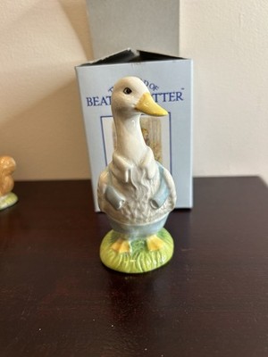 Royal Albert Beatrix Potter ''Mr Drake Puddle-Duck'' Figur 1989 Originalverpackt