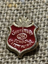 CAA Canada School Safety Patrol Crossing Guard Enamel Pin ***READ