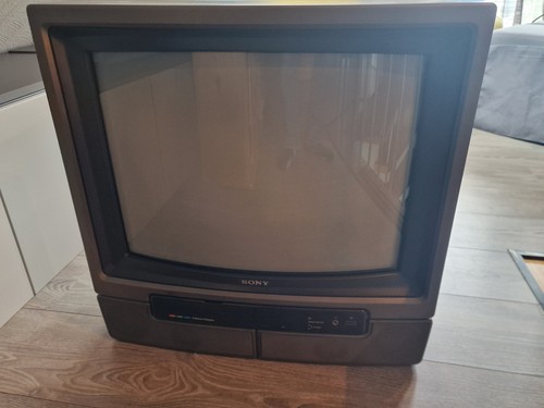 Sony Trinitron CRT  TV 21 Zoll  mit Lautsprechersystem – ideal für Retro Gaming