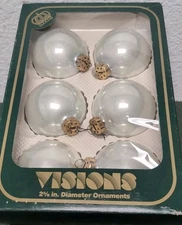 Visions by Holly Christmas Ornaments - Shimmer Light Iridescent