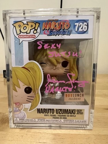 Funko Pop! Vinyl: Naruto Uzumaki (Sexy Jutsu) Box Lunch Exclusive SIGNED