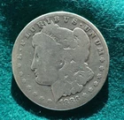 1883 CC MORGAN SILVER DOLLAR RARE CARSON CITY