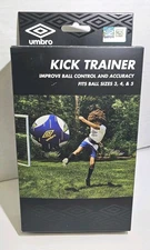 Umbro Soccer Kick Trainer Youth Skill Practice Fits Ball Sizes 3 4 & 5 Futbol