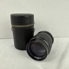Camera Lens Tele-Lentar 1:2.8 f=135mm Manual Focus Lens Japan Vintage No 7102839