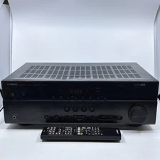 Yamaha AV Receiver Natural Sound RX-V377 5.1 Channel HDMI Home Theater - TESTED!