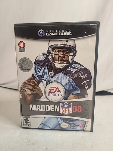 Madden NFL 08 (Nintendo GameCube) 2007 Complete w/ Manual