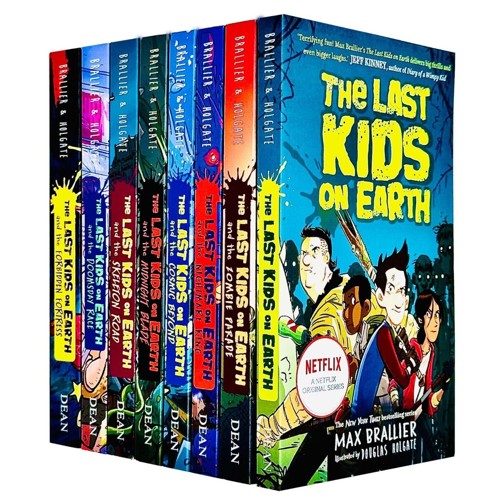 Last Kids On Earth Series Books 1 - 8 Collection Set By Max Brallier Forbidden