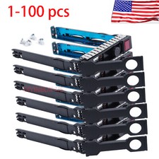 Lot HP G8 Gen9 651687-001 SFF 2.5" SAS SATA HDD Caddy Sled 653955 DL380p DL160