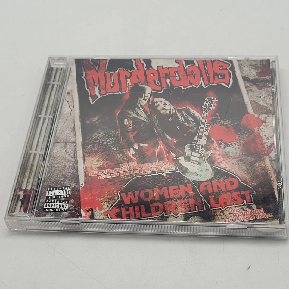 Mega Rare Murderdolls Women and Children Last Revenge CD Metal Death Thrash Exc - Imagem 2 de 4