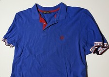 Roberto Cavalli Polo Shirt Blue Embroidered Cotton Men's XL