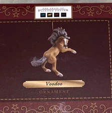 NEW TRAIL OF PAINTED PONIES VOODOO DANCE OF THE MUSTANGS HORSE PONY ORNAMENT