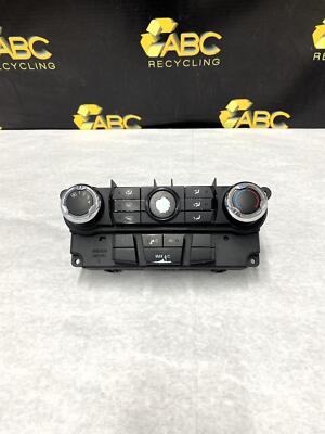 2010-2012 Ford Fusion Front Manual Temperature Climate Control