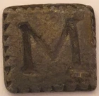 1700's Mortlach Parish Church Scotland Dufftown Moray Communion Token