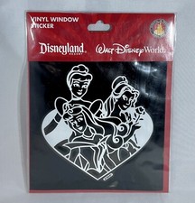 Walt Disney World Princess Vinyl Window Sticker / Vehicle Sticker New
