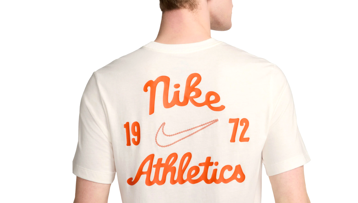 NEW* Men NIKE SPORTSWEAR 1972 ATHLETICS T-SHIRTS SAIL BEIGE