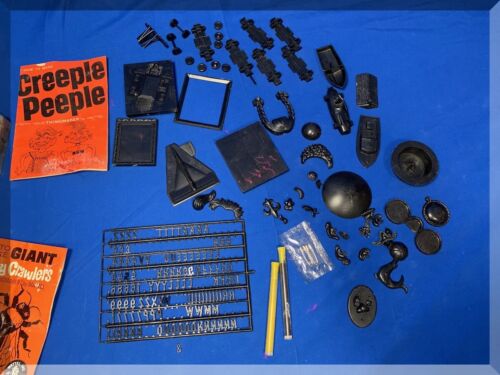 VINTAGE MATTEL GIANT CREEPY CRAWLER FRIGHT FACTORY CREEPLE PEEPLE VAC-U-FORM ETC. - Bild 6 von 14