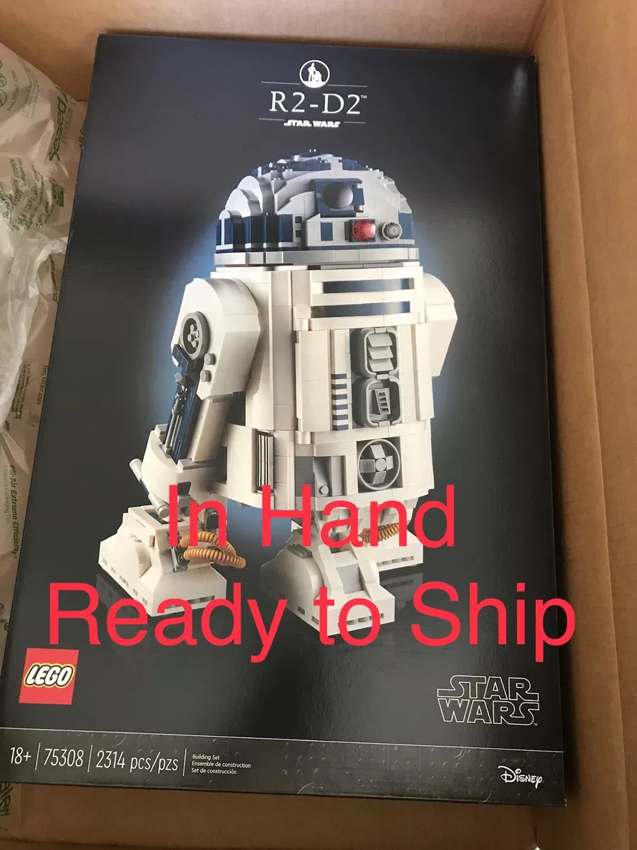 Star Wars Lucasfilm 50th Anniversary LEGO R2-D2 75308 New in Hand