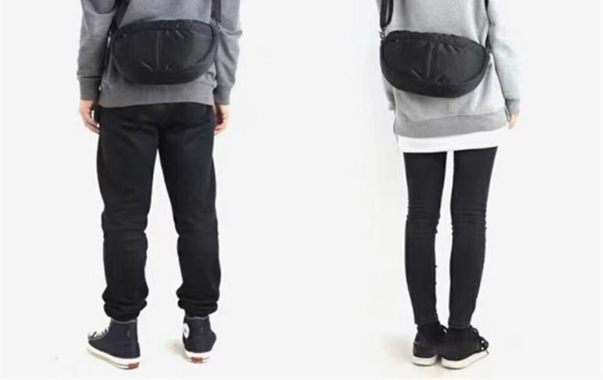Head Porter Yoshida Co Tanker shoulder bag Half Moon nylon Head Porter Yoshida Co Tanker shoulder bag Half Moon nylon