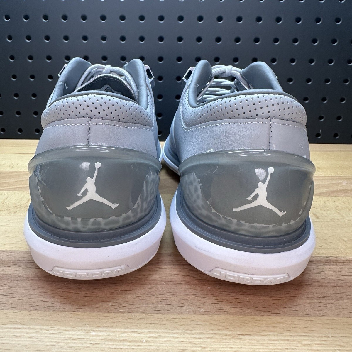 Nike Air Jordan ADG 4 Spikeless Golf Shoes Wolf Grey Cleats Men's