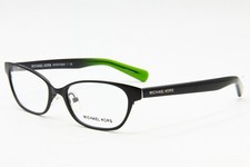 NEW MICHAEL KORS MK 3014 1150 BLACK GREEN AUTHENTIC RX EYEGLASSES MK3014 50-17