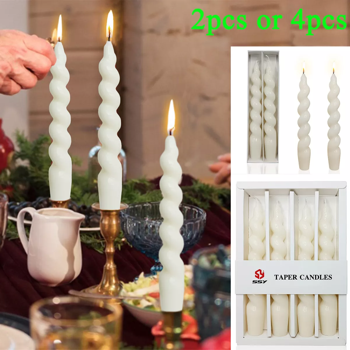 Eco Friendly Taper candles