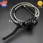 1200mm Hydraulic Clutch Lever Master Cylinder Knitting Hose Kit Handlebar 7/8"